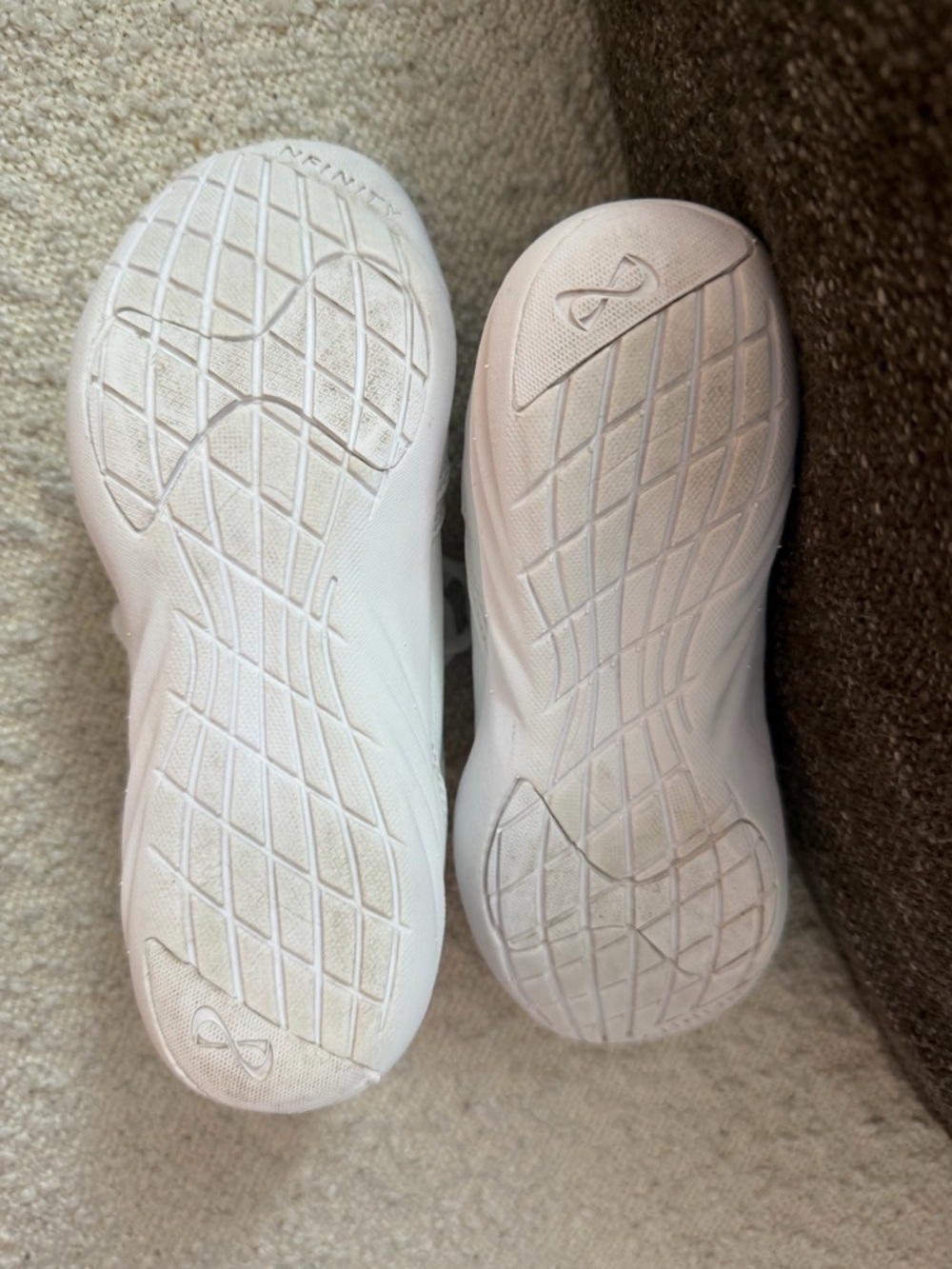 Nfinity Fearless Cheer Shoes White Youth Athletic Sneakers - Picture 5 of 6